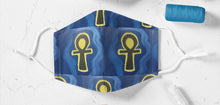 Load image into Gallery viewer, 100% Cotton Handmade Face Mask - Ankh