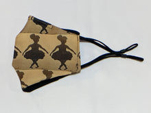 Load image into Gallery viewer, 100% Cotton Handmade Face Mask - Ballerina