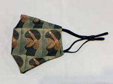 Load image into Gallery viewer, 100% Cotton Handmade Face Mask - Fist Up