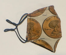 Load image into Gallery viewer, 100% Cotton Handmade Face Mask - Penny7 Logo