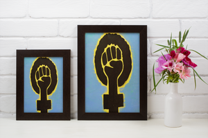 Penny Seven's Art print - Black Power