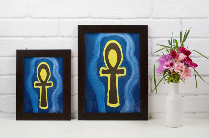 Penny Seven's Art print - Ankh