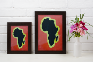 Penny Seven's Art print - Africa