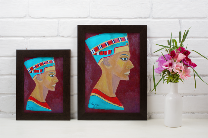 Penny Seven's Art print - Egyptian