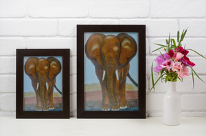 Penny Seven's Art print - Adult African Elephant