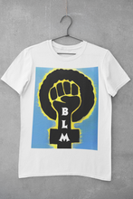 Load image into Gallery viewer, BLM Black Power Fist Short Sleeve T-Shirt
