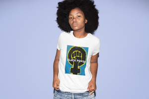 Black Power Fist Short Sleeve T-Shirt