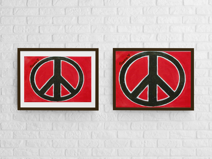 Penny Seven's Art print - World Peace