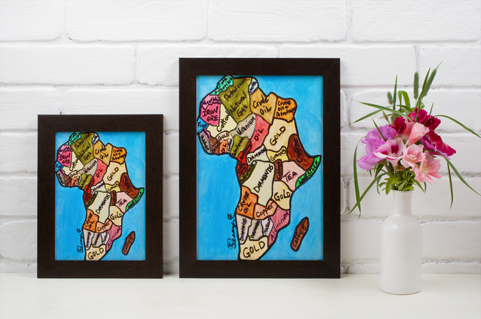 Penny Seven's Art print - African Resources