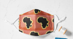 100% Cotton Handmade Face Mask - Africa