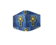 Load image into Gallery viewer, 100% Cotton Handmade Face Mask - Ankh
