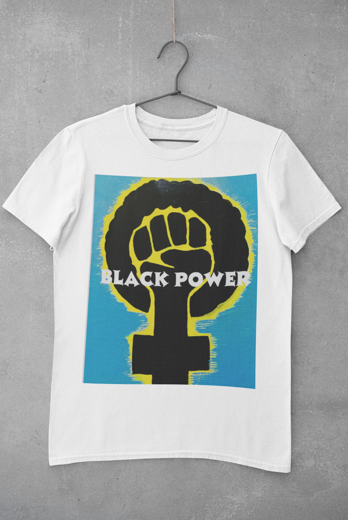 Black Power Fist Short Sleeve T-Shirt