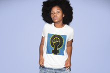 Load image into Gallery viewer, Black Power Fist Short Sleeve T-Shirt
